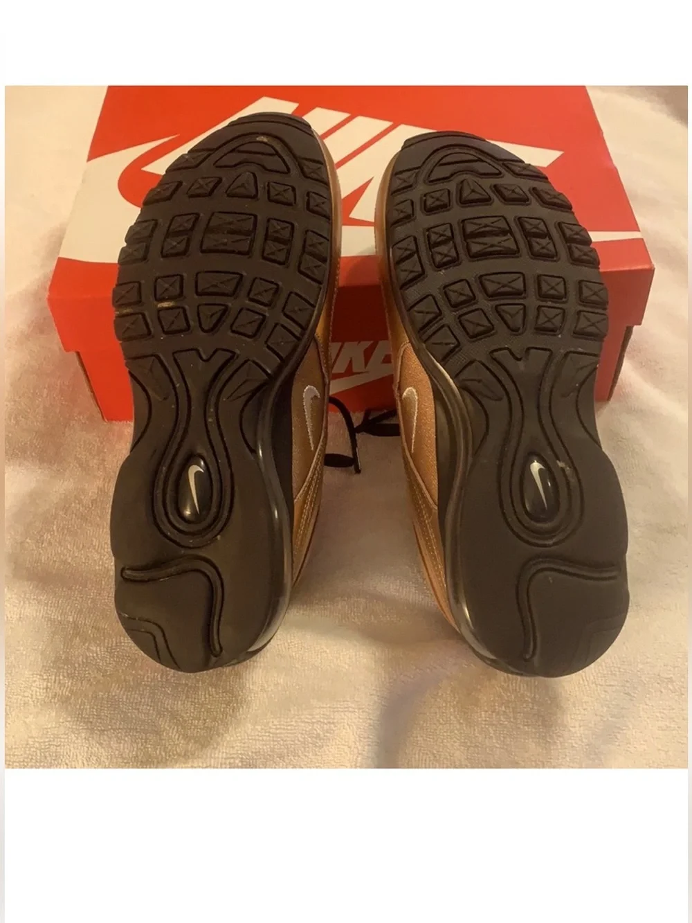 Nike Air Max 97 Women's Sneakers — Bronze/Black